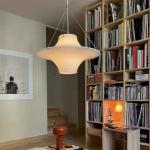 Italian Cream Style LED Pendant Light Designer Dining Simple Acrylic Flying