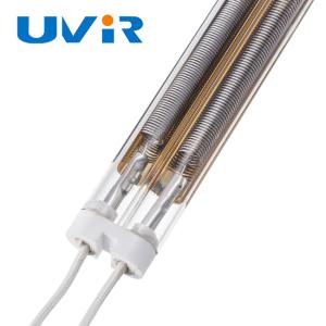 China 3250W Medium Wave Infrared Lamp Gold Coating 230V wholesale