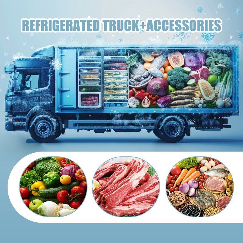Isuzu Refrigerated Truck Body Mini Box Truck Refrigerated Meat Transport Refrigerator Trucks