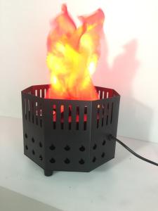 China red led silk flame light with iron shell wholesale