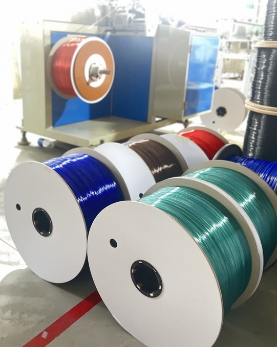 PVC Spool Filament Office School Supplies Plastic Filament Made Of PVC Material Plastic Binding Wire Filament Roll Spool