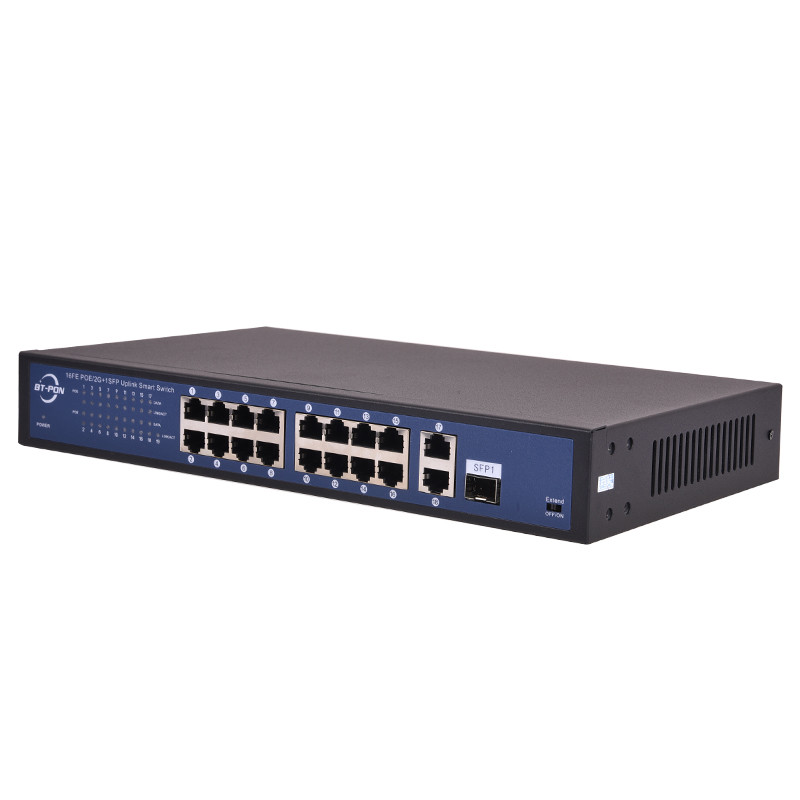 4/8/16/24ch Port 250m Ethernet Poe Network Switch