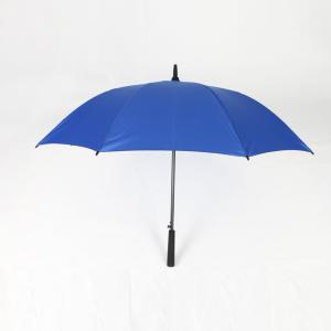 China Women Straight Handle Umbrella With Torchlight Handle Navy Blue wholesale