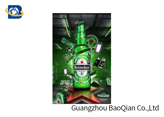 Custom 3D Poster Printing , 3D Lenticular Wall Art Picture Catch People's Eyes