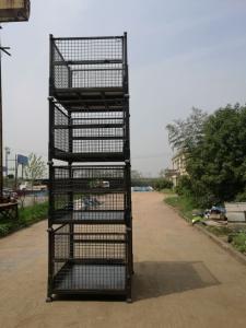 China Collapsible Steel Wire Mesh Basket Cargo Container wholesale