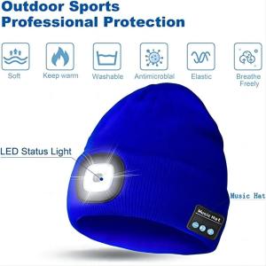 China Motorcycle Riding Bluetooth Hat Camera 2LED Lights 100° Point Of View To Recording wholesale