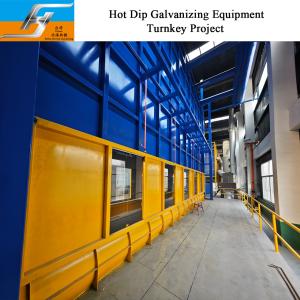 China Enclosures On The Furnace Hot Dip Galvanizing Equipment Production Line Galvanizing White Fume Treatment Supplier wholesale