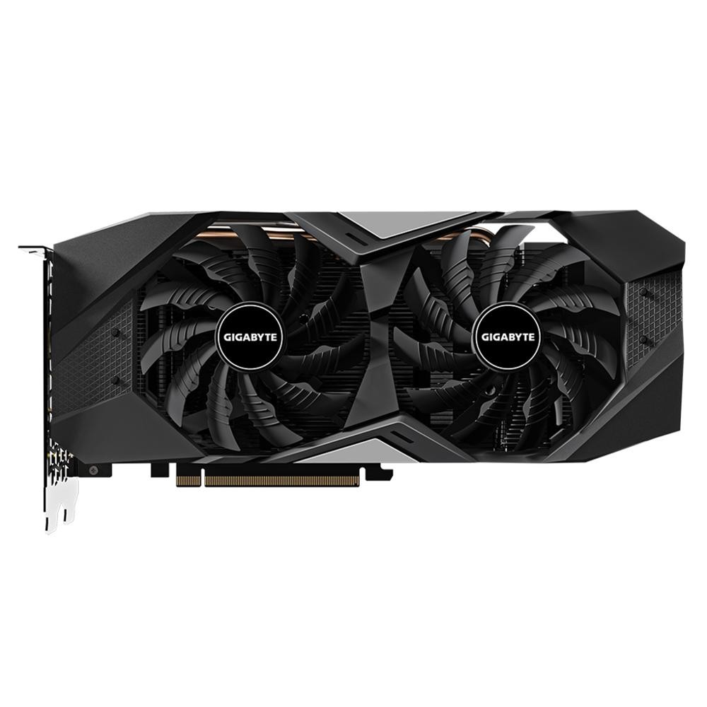 GIGABYTE GeForce GTX1660Ti WINDFORCE 6G GPU with 2 X 100 mm Unique Blade Fans Grapics Card (GV-N166TWF2-6GD)