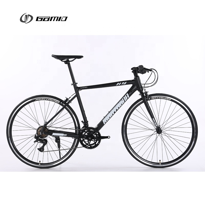 GOMID Racing Bike Gear Cycle Hybrid Road Bicycle L-TWOO A2 2*7 Speed Aluminum Alloy