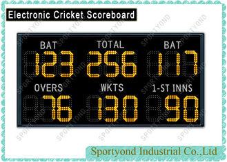 Aluminum Outdoor Electronic Cricket Scoreboard With Wireless Console Single-chip