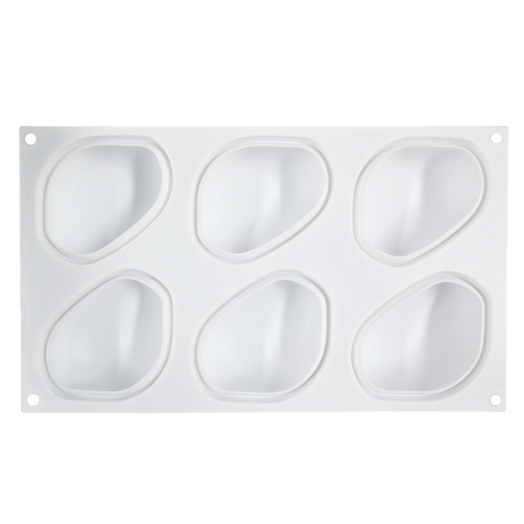 Mango Shape 3D Cake Molds Sustainable Silicone Cake Tools LFGB Certified