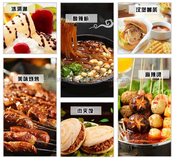 Mobile Food Cart 10% Discount Good Reputation at Home and Abroad User Friendly Design