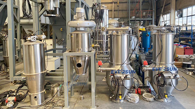 220V / 380V Or Customized Mobile Vacuum Conveying Systems With 1 Year Warranty