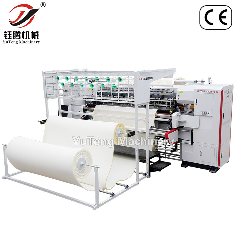 Computerized Multi Needle Chain Stitch Quilting Machine Mattress Cover Quilter