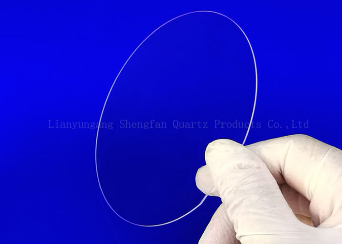 High Transmittance 92- 99.5% Transparent UV Quartz Glass Plate For Optical Instruments