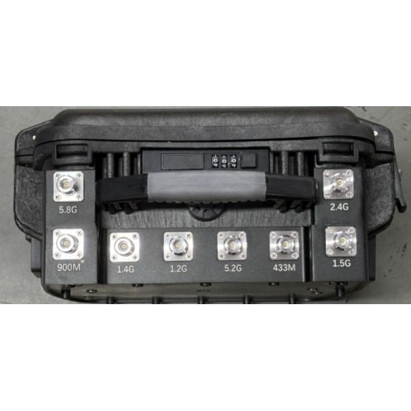 Security 30W Anti Drone Kit Dual Antenna Modes 30s Instant Response