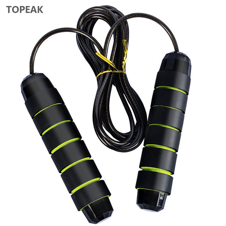 Fast Skipping Heavy Duty Jump Rope With Ball Bearings High Fast Speed 2.7m 8'