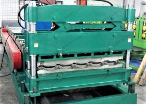 China 380V Metal Roofing Machine 50hz Color Coated Sheet Making Equipment wholesale