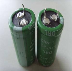 China High Power Deliver Super Capacitor 5 Farad 2.7V For Electric Toys wholesale