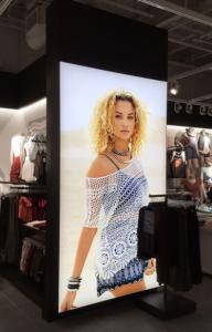 China Indoor Advertising Textile Light Box Electronic Programmable With CE / UL Certificate wholesale