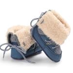 Amazon Hot sale Snow Fleece 0-2 years First walker baby booties