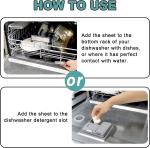 Customizable Dishwasher Cleaning Sheets Biodegradable Deep Cleaning