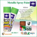 Professional Aerosol Metallic Green Spray Paint For Glass / Plastic