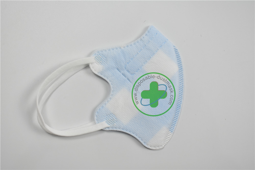 Vertical Folding Non Woven Mask Anti Dust Mouth Mouth Mask Pm2.5 Respirator Pad