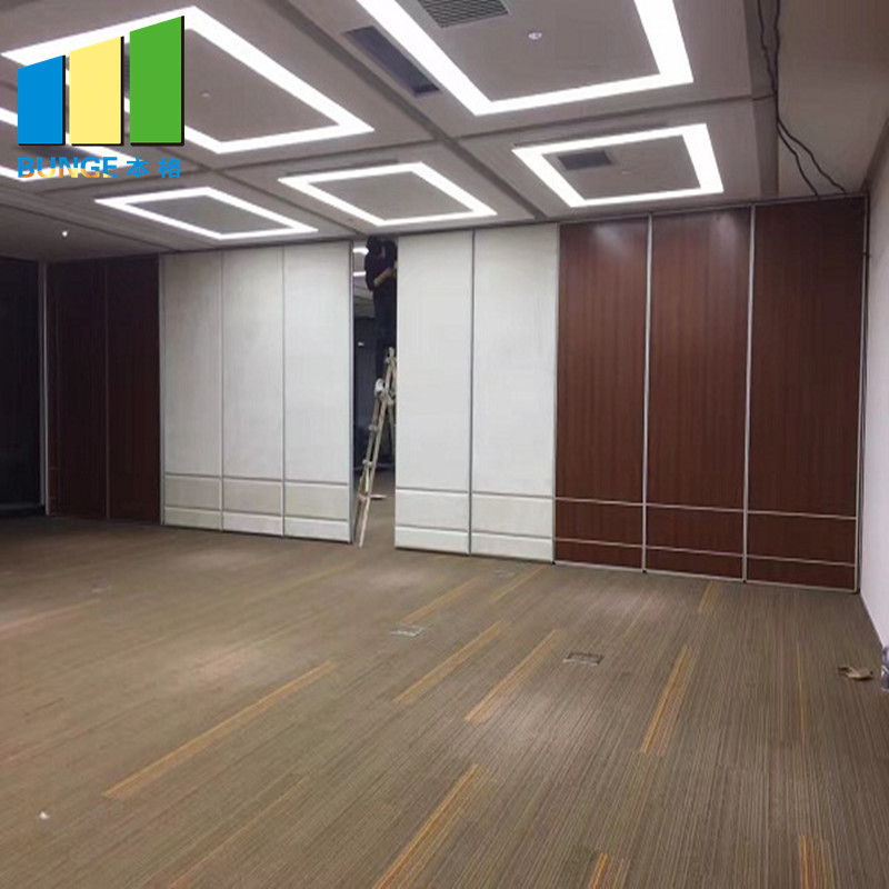 Banquet Hall Sound Proof Aluminium Alloy Movable Sliding Partition Wall Price