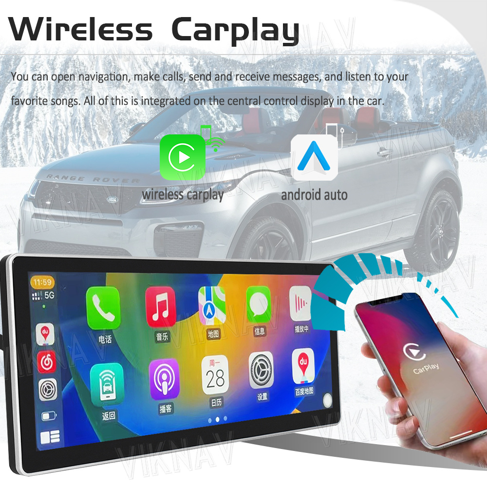 GPS Android Head Unit For Land Range Rover Vogue / Sport / Evoque 2013-2018