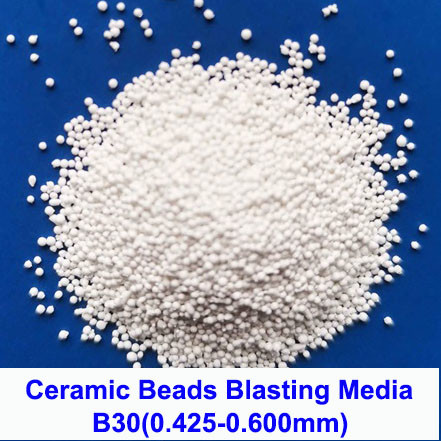 700HV Ceramic Bead Abrasive Zirconia Beads JZB20 JZB30 JZB40 JZB60 Metal Surface