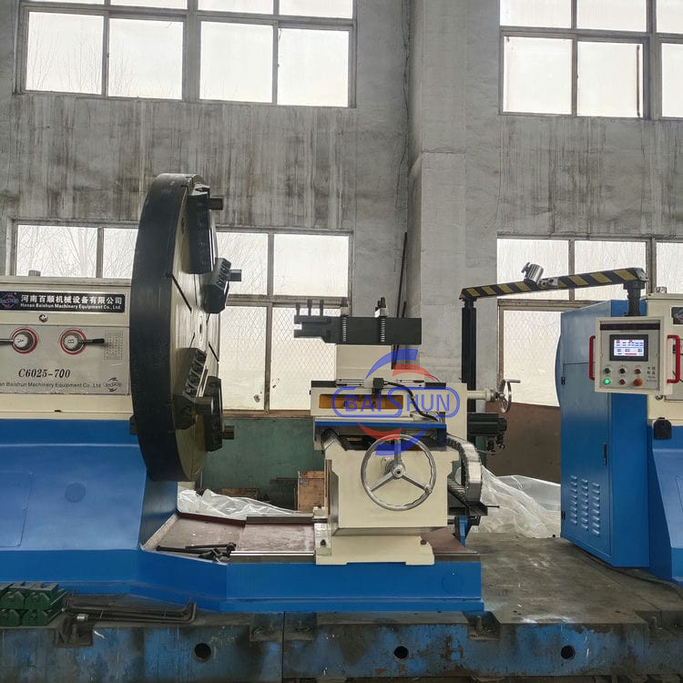 Excellent Shipyard Propeller Machining Special Designed Floor Type Horizontal Lathe