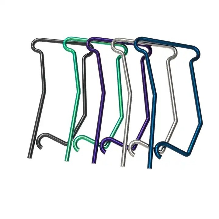 Stainless Steel OEM Color Wire Forming Spring Special Shaped Curved Spring