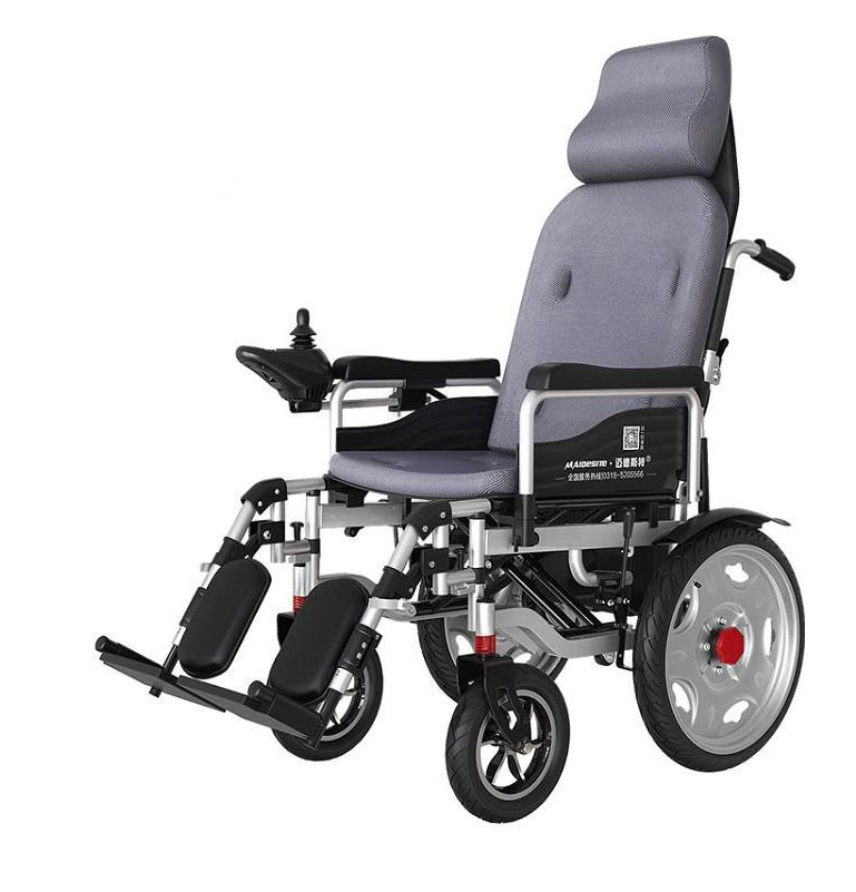 OEM Medical Transport Wheelchair High Back Reclining Wheelchair 130kg Load