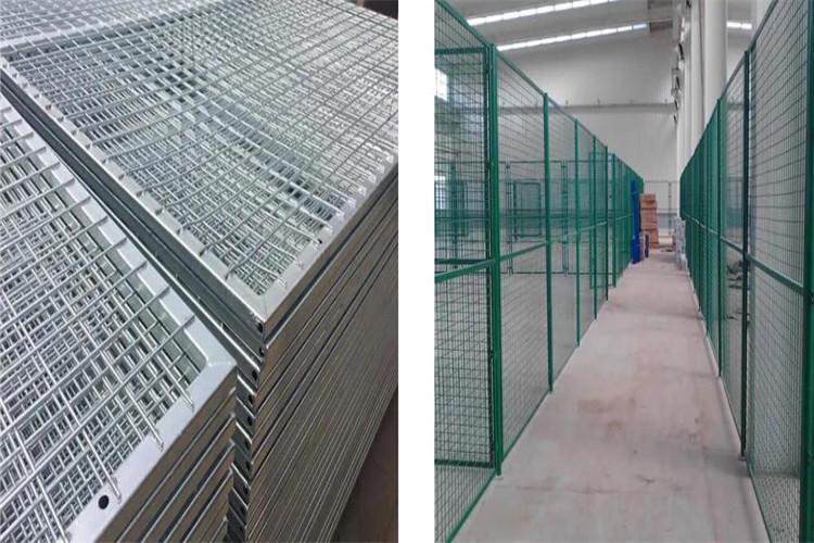 PVC Welded Galvanized Iron Wire Mesh Fence 3D Garden Perimeter Fencing