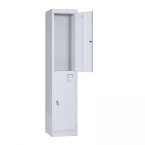 China Fireproof Waterproof File Cabinet 1 Line 2 Door Steel Locker wholesale