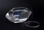 Double Side Polished Single Crystal Quartz Wafers 6 Inch