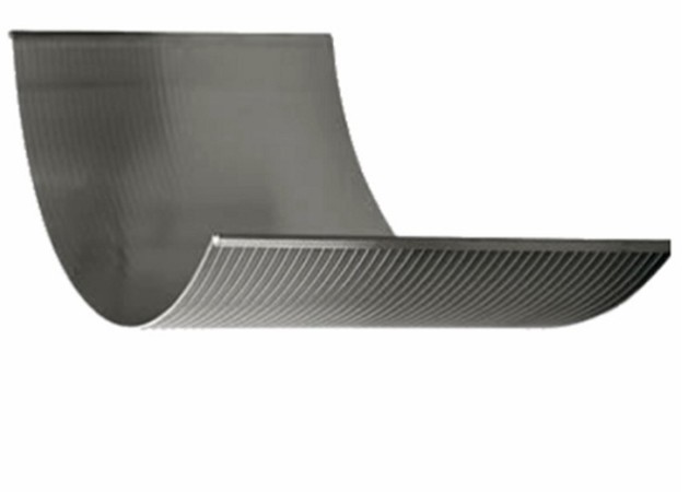 ID 100mm Stainless Steel 304 Sieve Bend Screen Corrosion Resistance For Food and Beverage