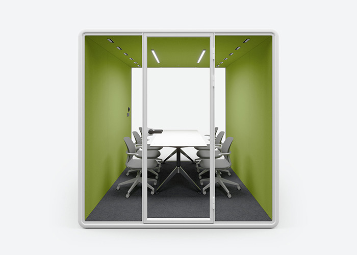 Extra Large Office Meeting Pods Customized Size Strong Steel Panel