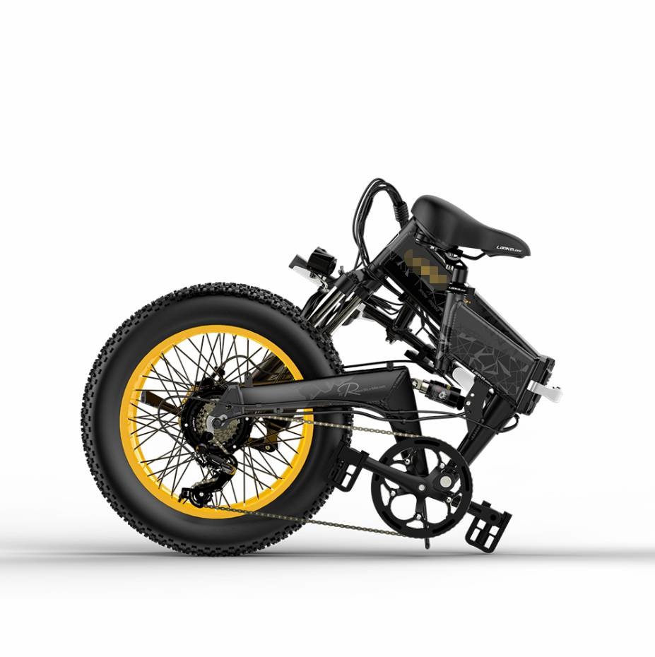Folding 20 Inch Fat Electric Bike Snow Beach Cruise X2000 Specialized 48v 1000w 12.8Ah LG
