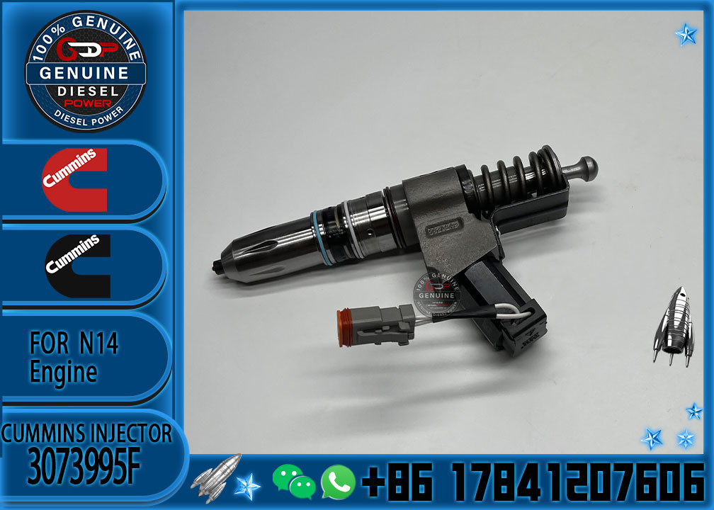 Auto Parts Common Rail Diesel Fuel Injector 4307795 3073995F For Cummins QSN14 N14