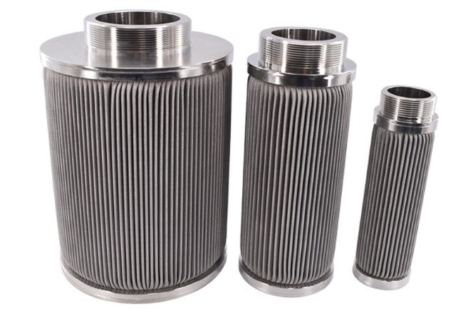304 Stainless Steel Prefilter Large Folding Filter Element 20 "40" Filter Press Spares