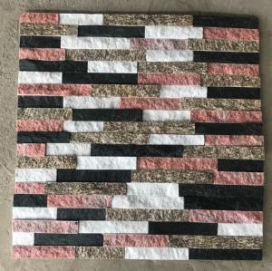 China Mulit Color Quartzite Interior Stone Veneer Panels For Fireplace wholesale
