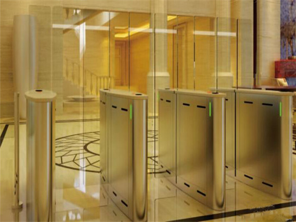 Automatic Elliptical Synchronization Full Height Turnstile For IC / ID Card Readers