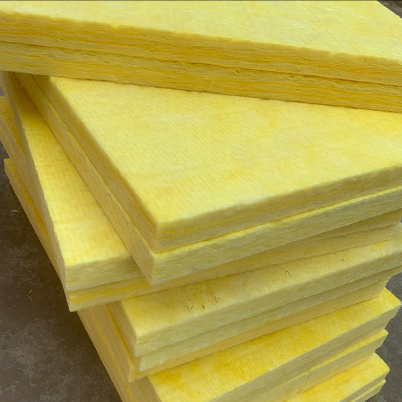 Noise Reduction Heat Insulation Glass Wool Mat Flame Retardant 600mm
