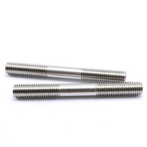 China Double Ended Threaded Stud Screw Bolt M8x80 Stainless Steel 304 wholesale