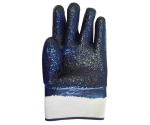 Black Fully Coated Nitrile Gloves Nitrile Grip Gloves Jersey Liner