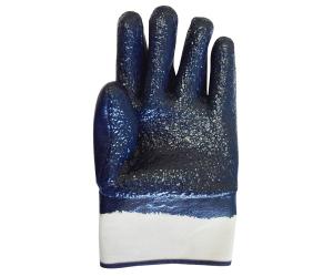 China Black Fully Coated Nitrile Gloves Nitrile Grip Gloves Jersey Liner wholesale