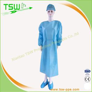 China Non Sterile Disposable Fluid Resistant Protective Procedure Gown wholesale