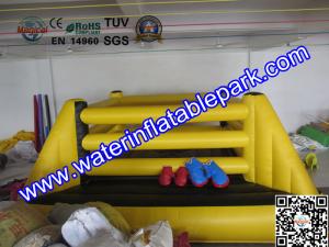 China Adult and Kid Inflatable Sports Equipment , Inflatable Boxing Ring wholesale